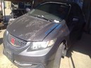 2014 HONDA CIVIC, GRAY, LX MODEL, 1.8L, AT.   A25184